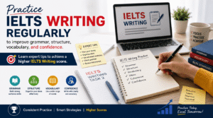 practice ielts writing regularly